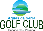 Logotipo do Aguas da Serra Golf Club em Bananeiras.