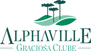 Logotipo do Alphaville Graciosa Golf Club em Curitiba Pinhais.