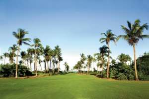 Primeiro buraco em Aquiraz Riviera Ocean & Dunes Golf Club-