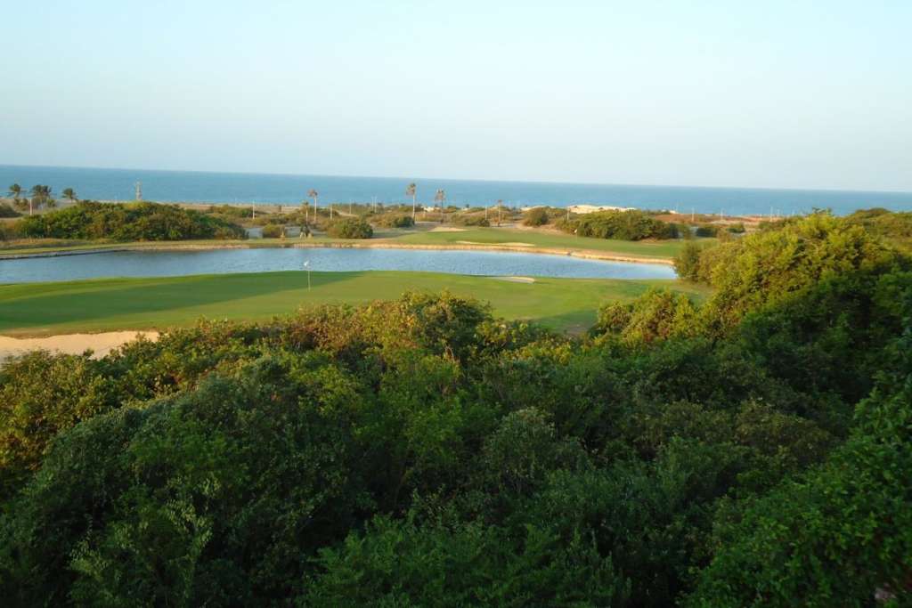 Perfeito Green do Aquiraz Riviera Golf Club em Fortaleza.