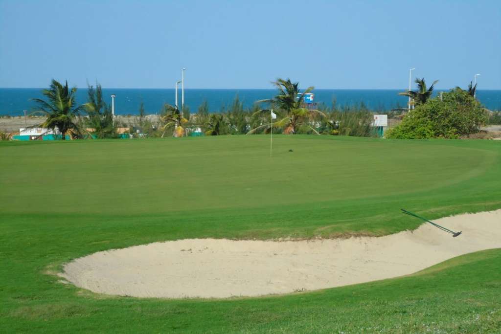 Vista do mar do Aquiraz Riviera Golf Club