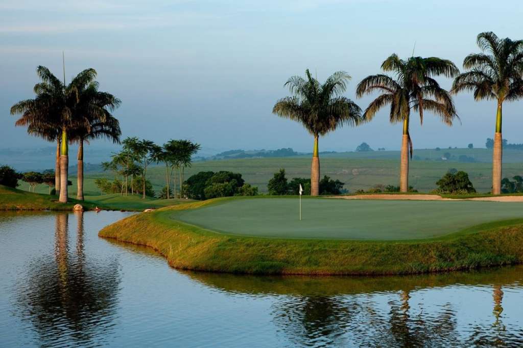 Islandgreen do Randall Thompson Campo do Golfe Boa Vista Golf Club.