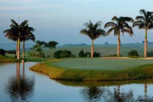 Islandgreen do Randall Thompson Campo do Golfe Boa Vista Golf Club.