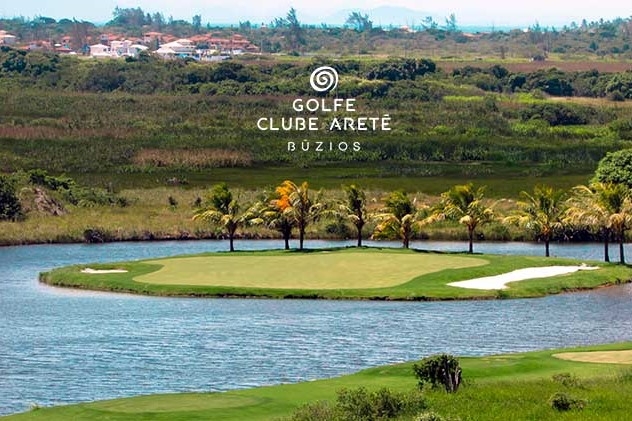 Green do Ilha do Arete Buzios Golf Club.