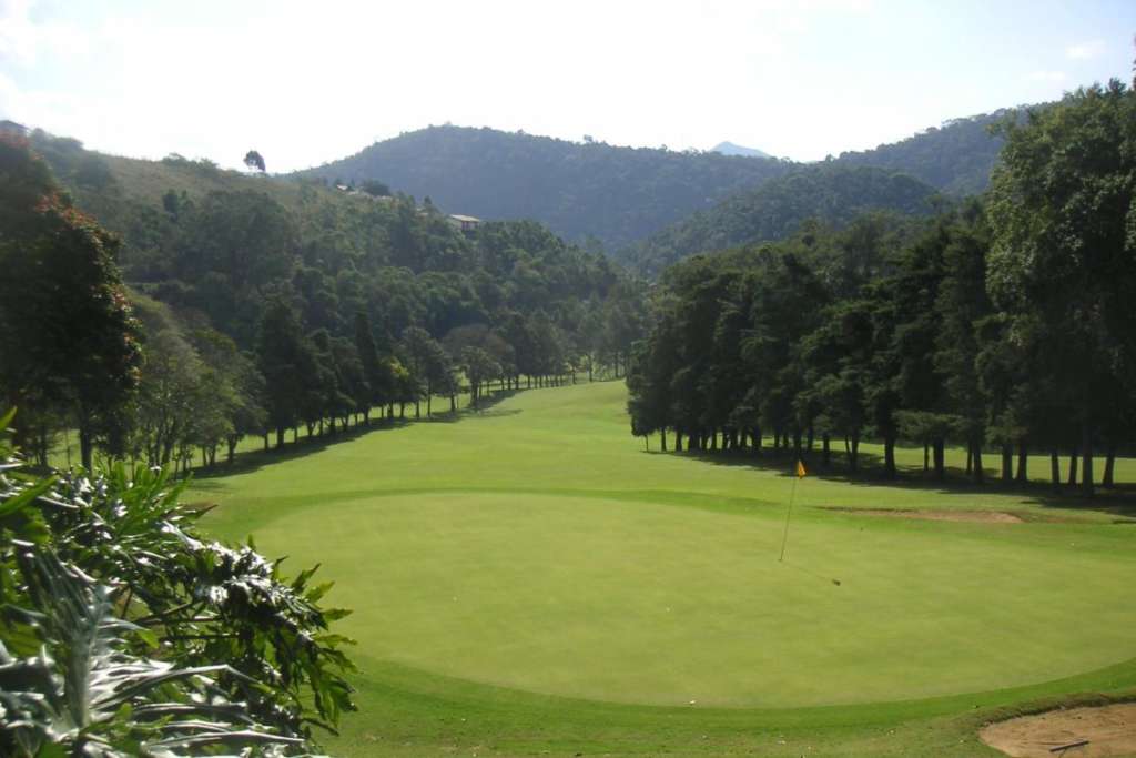 Green no Campo de Golfe do Petropolis Golf Club.