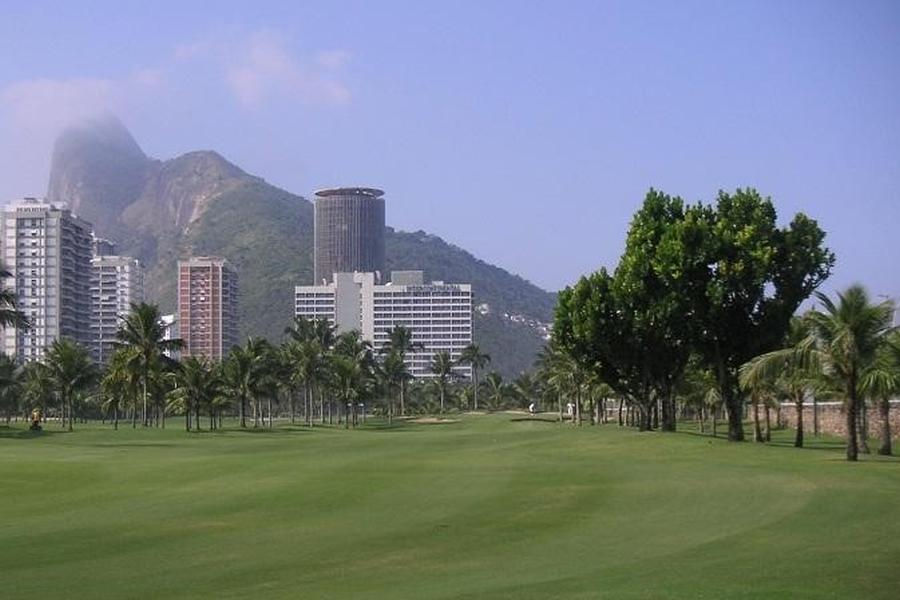 Fast game do campo de Golfe do Gavea County Golf Club em Rio de Janeiro.
