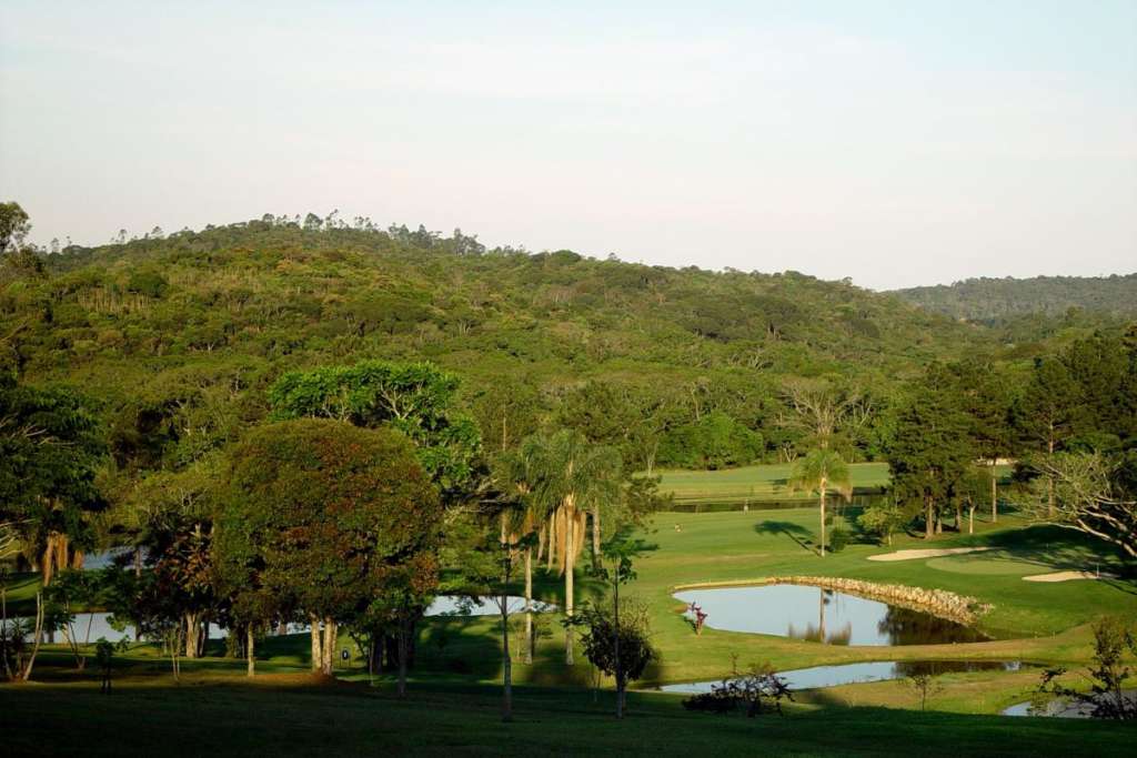 Campo de Golfe do Guarapiranga Country Golf Club em Sao Paulo.