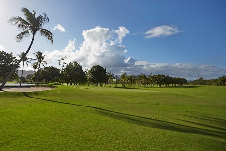 Fast game no Campo de Golfe do Guaruja Island Golf Club.