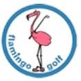 Logotipo do Flamingo Golf Club em Indaiatuba.