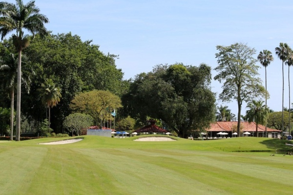 O renovado campo de golfe do Itanhangá Golf Club, no Rio de Janeiro.