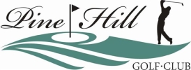 Logotipo do Pine Hill Golf Club em Toledo no estado do Parana.