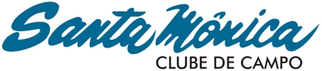 Logotipo do Santa Monica Golf Club perto do Curitiba.