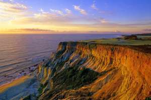 Sunset no Campo de Golfe do Terravista Golf Club em Trancoso.