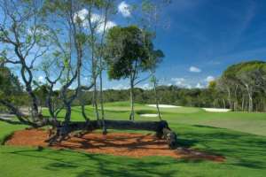 Starthole no Campo de Golfe do Terravista Golf Club em Trancoso.